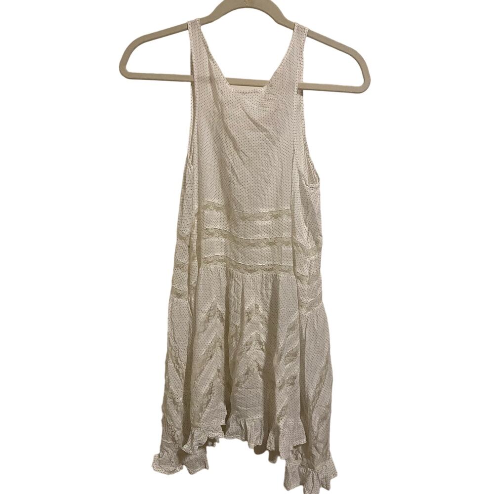 Intimately Free People FP Size XS Women's Ruffled Tank Top with Lace